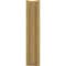 Ekena Millwork 5 1/2-in W x 14-in D x 26-in H Funston Slat Rough Cedar Woodgrain TimberThane Outlooker, Primed Tan OUTUR055X14X26FST24RCPR - alternate 6